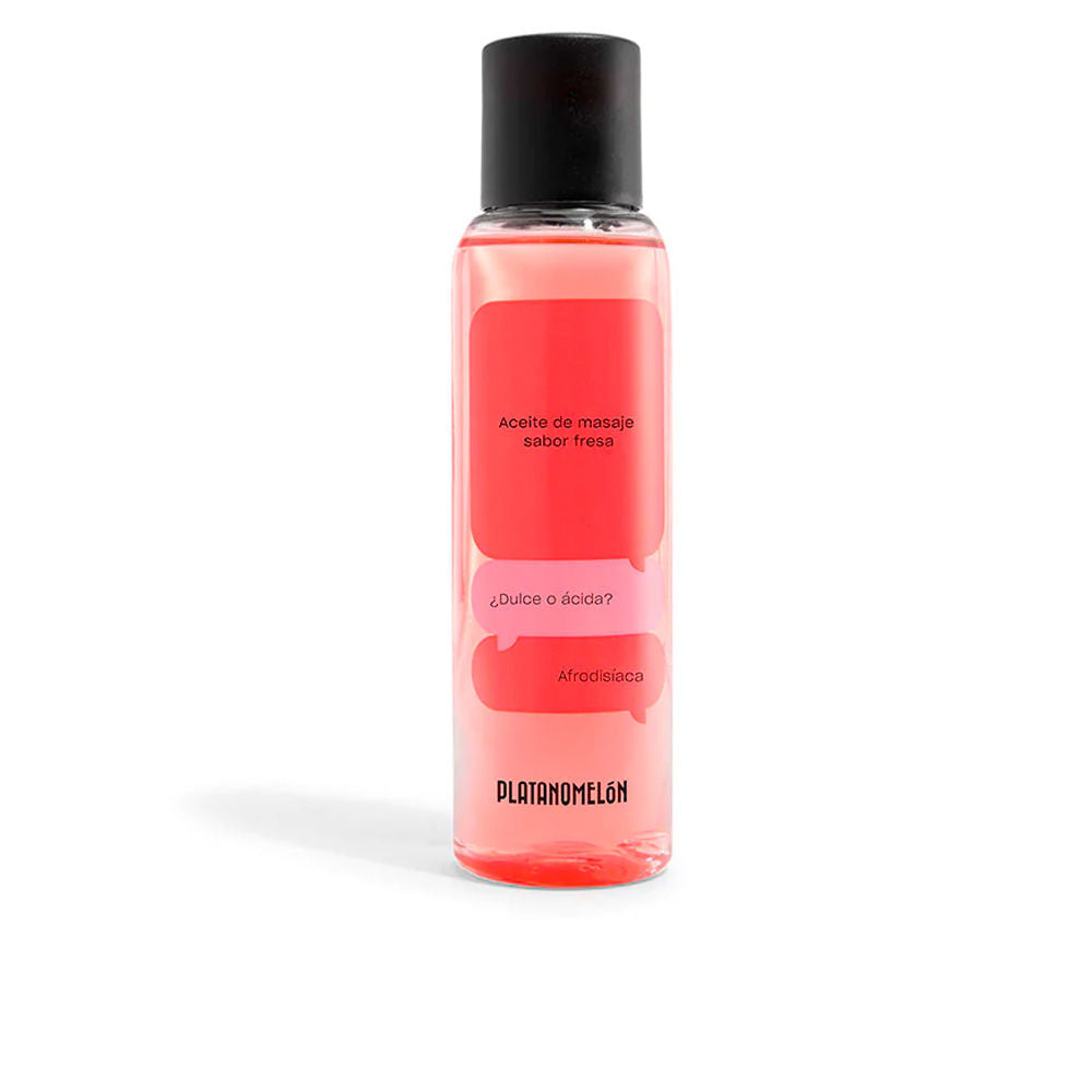 PLATANOMELÓN ACEITE de masaje #fresa 100 ml