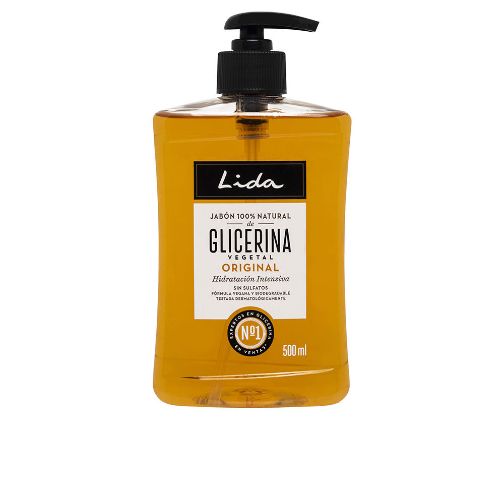 LIDA LIDA JABÓN 100% NATURAL manos glicerina 500 ml