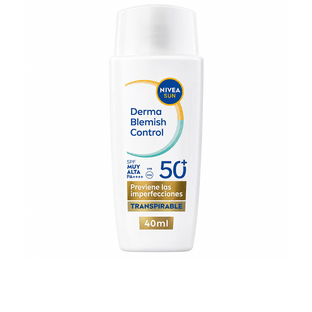 NIVEA SUN FLUIDO DIARIO protección facial SPF50+ #tono claro 40 ml