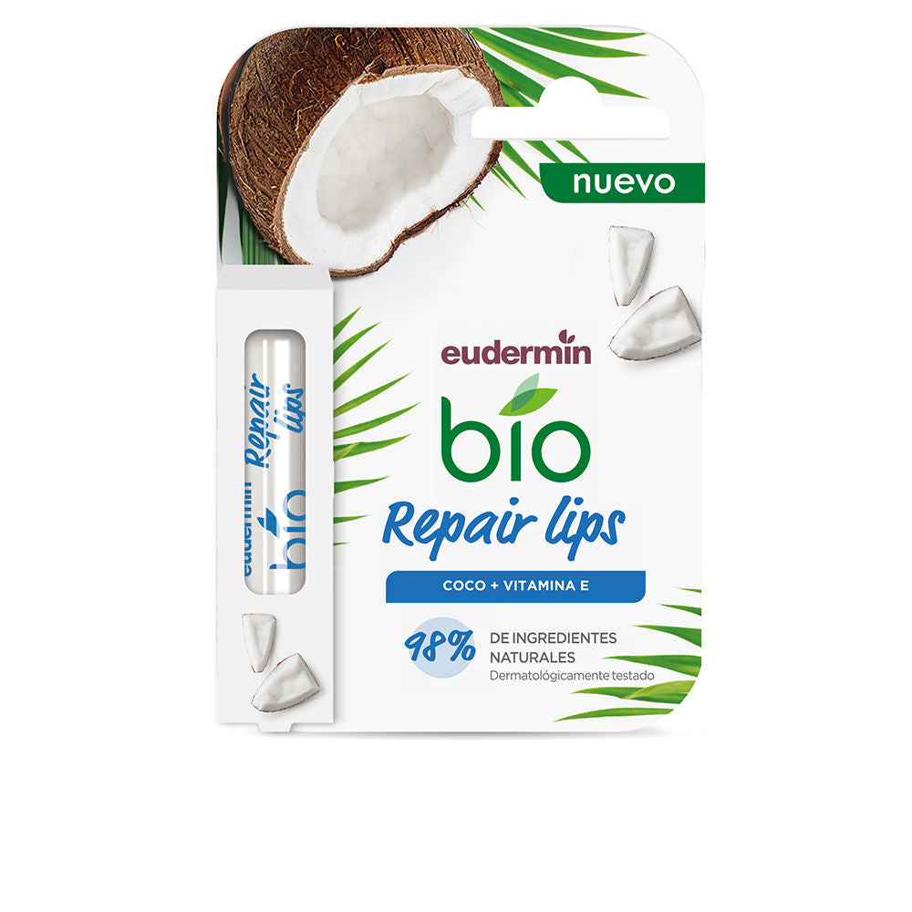 EUDERMIN PROTECTOR LABIAL BIO REPARADOR coco + vitamina E 4,8 gr