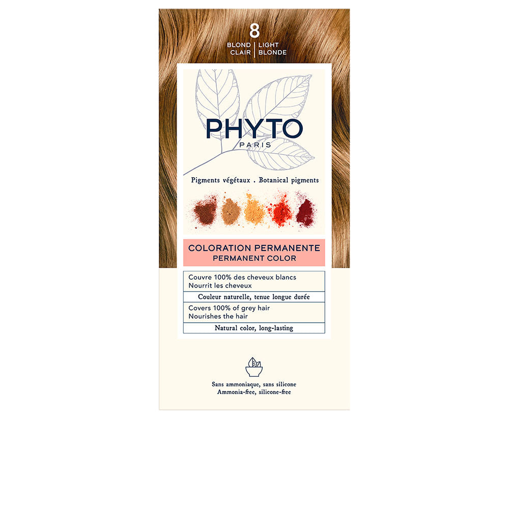 PHYTO PHYTOCOLOR #8-rubio claro 4 u