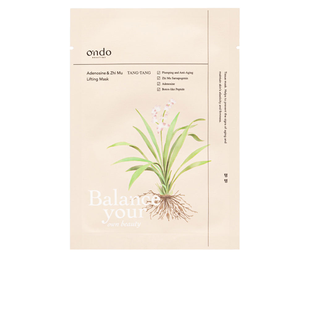 ONDO BEAUTY 36.5 ADENOSINE & ZHI MU lifting mask 25 ml