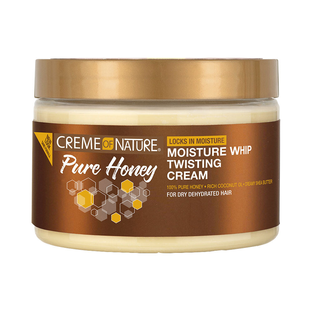 CREME OF NATURE PURE HONEY crema moldeadora hidratante para rizos 340 ml