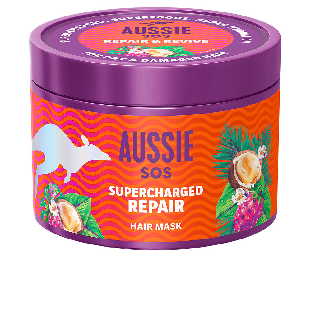 AUSSIE AUSSIE SOS SUPERCHARGED REPAIR hair mask 500 ml