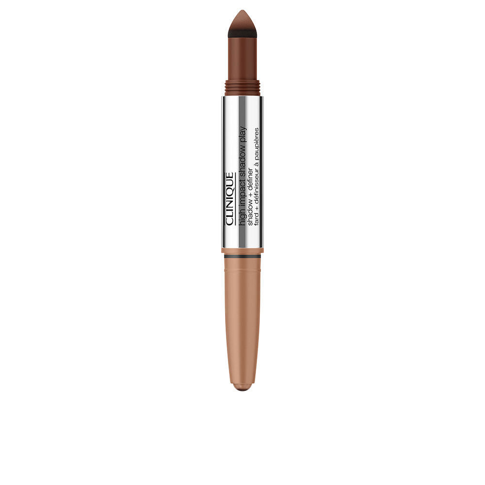 CLINIQUE HI SHADOW PLAY sombra de ojos + definidor de sombra #flame + ember 4 ml