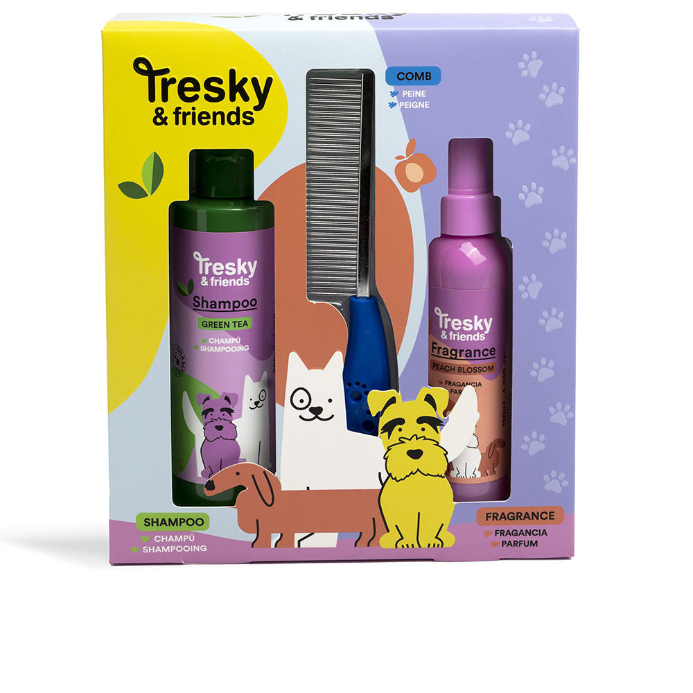 TRESKY & FRIENDS LIMPIEZA MASCOTA ESTUCHE 3 pz