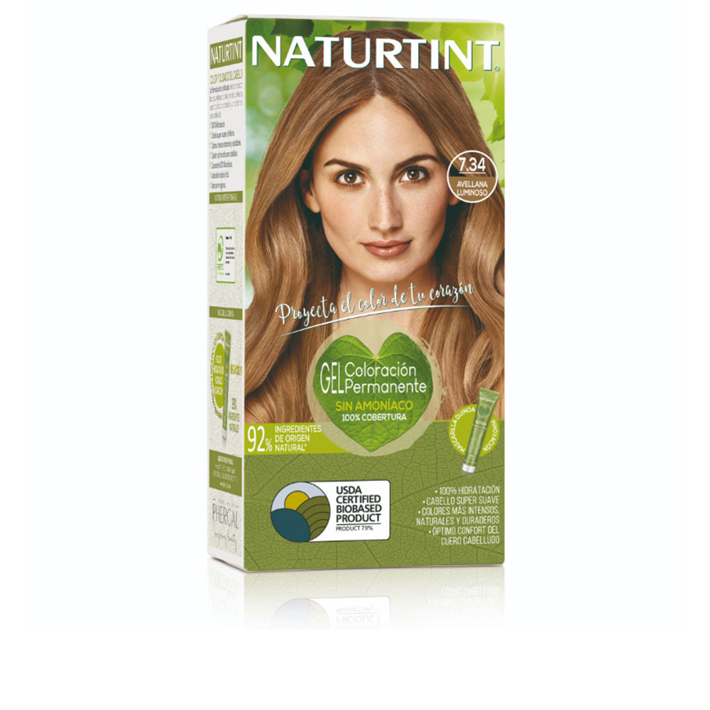 NATURTINT NATURTINT tinte sin amoniaco #7.34-Avellana Luminoso 170 ml