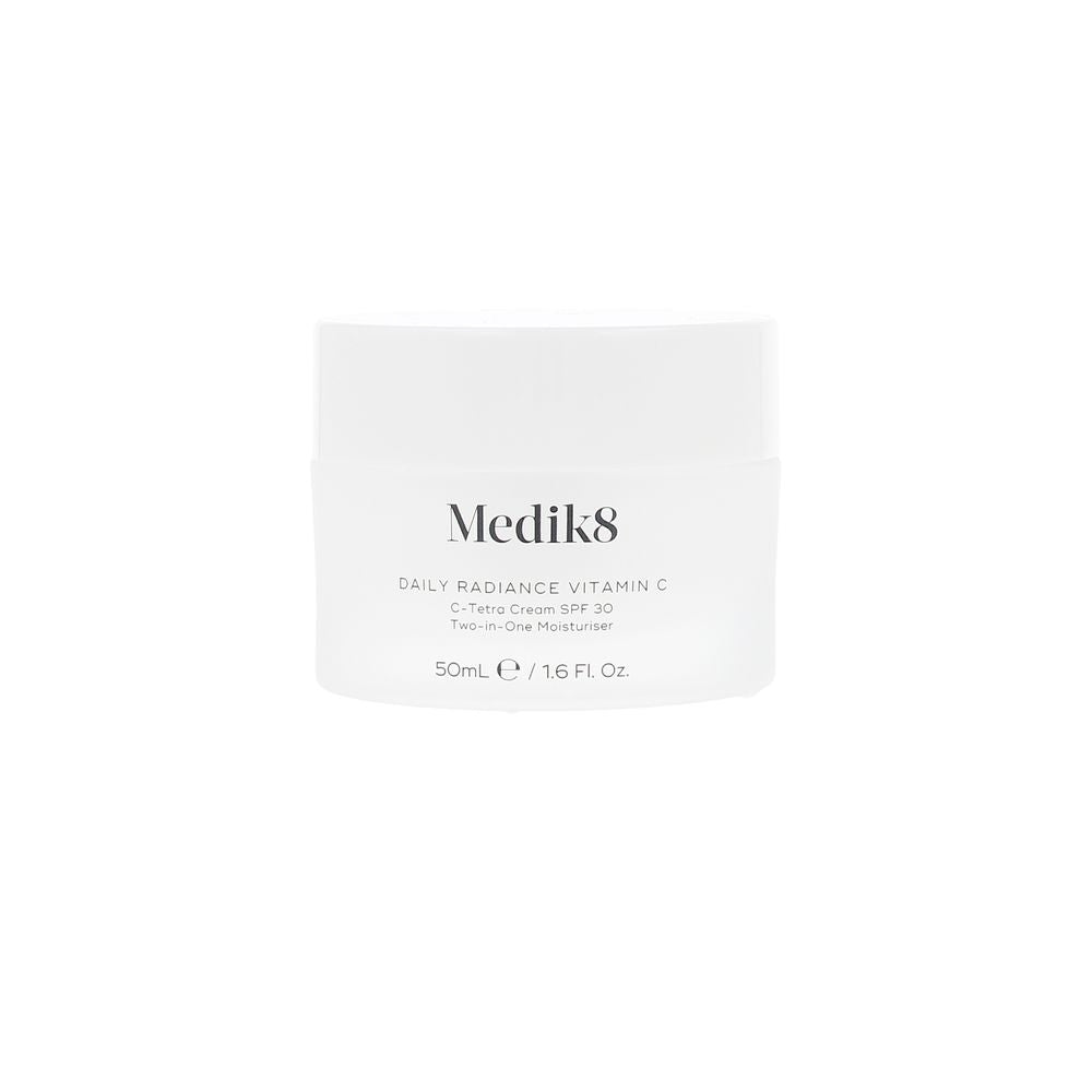 MEDIK8 DAILY RADIANCE VITAMINE C crema c-tetra hidratante dos en uno SPF30 50 ml