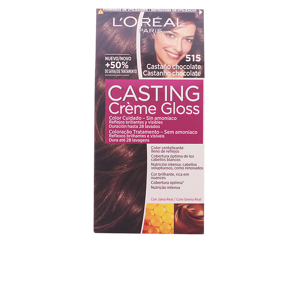 L'ORÉAL PARIS CREMA DE MAQUILLAJE BRILLO #515 - chocolate helado 180 ml