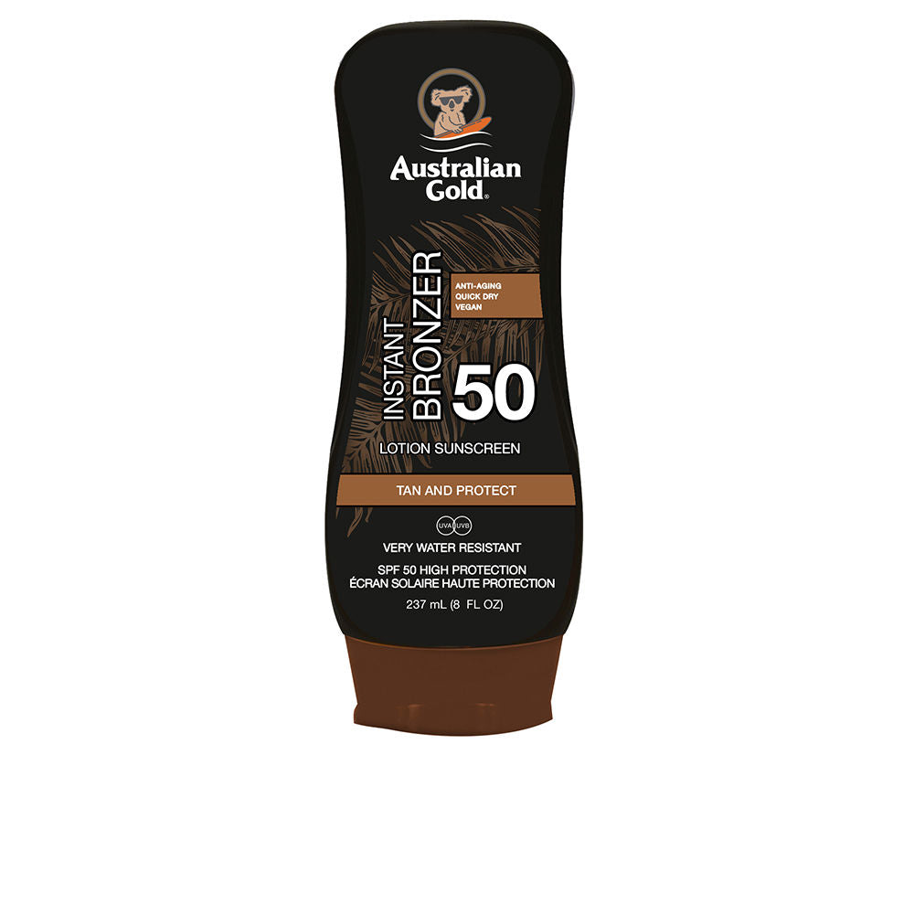 AUSTRALIAN GOLD SUNSCREEN SPF50 lotion with bronzer 237 ml