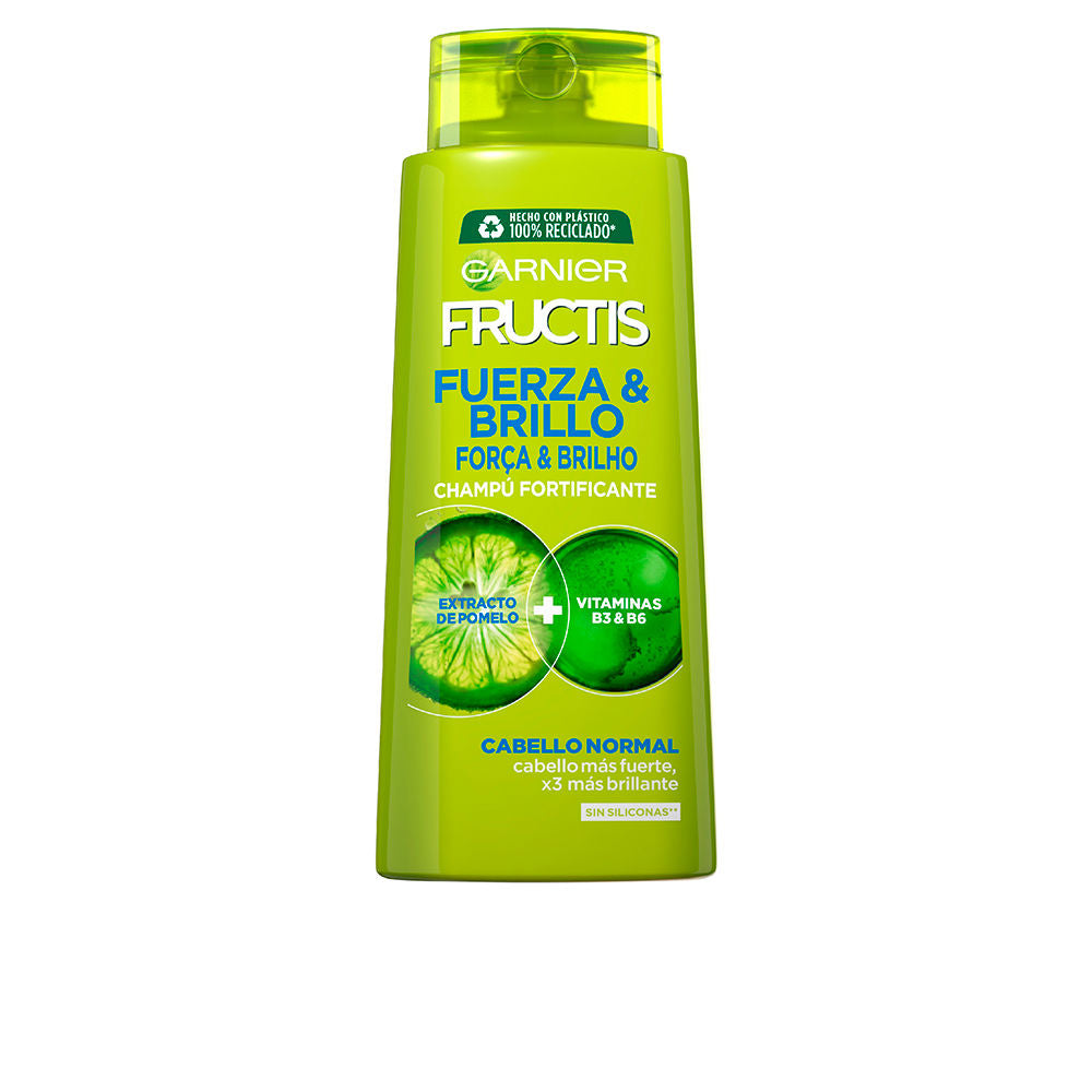 GARNIER FRUCTIS FUERZA & BRILLO champú 690 ml