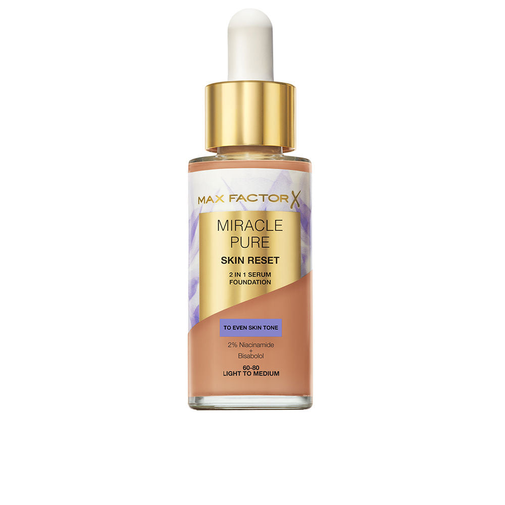 MAX FACTOR MIRACLE PURE sérum con color #60 - 80-Light to Medium 30 ml