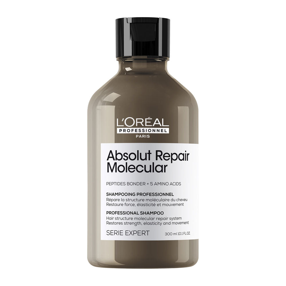 L'ORÉAL PROFESSIONNEL PARIS ABSOLUT REPAIR MOLECULAR champú profesional sin sulfatos para cabello dañado 300 ml