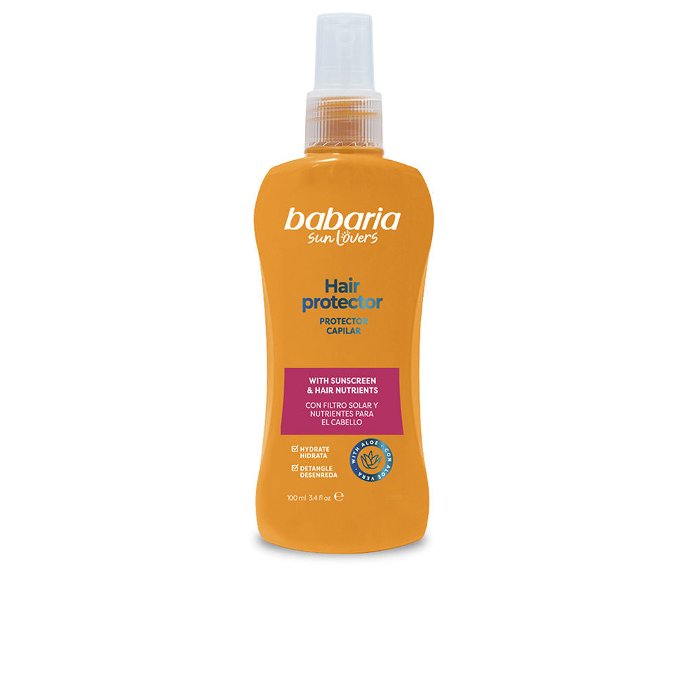 BABARIA SUN LOVERS HAIR PROTECTOR filtro solar y nutrientes para el cabello 100 ml
