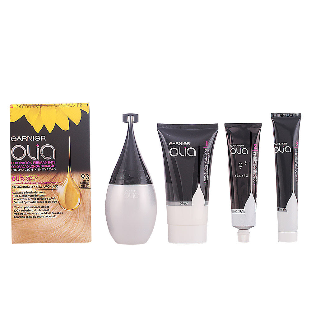GARNIER OLIA Coloración Permanente #9,3 Rubio Muy claro Dorado 1 u