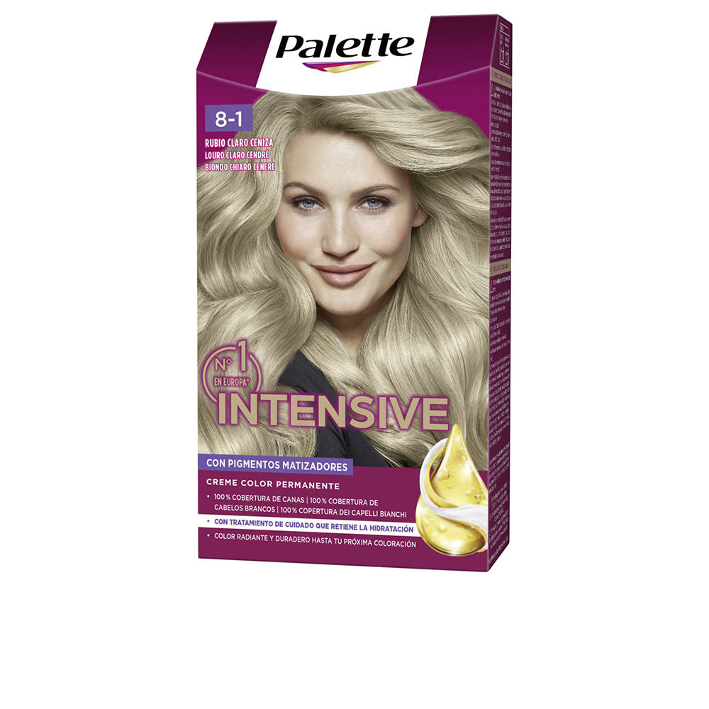 PALETTE PALETTE INTENSIVE tinte #8.1-rubio claro ceniza 1 u