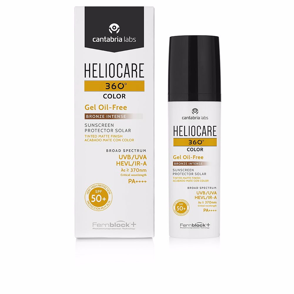 HELIOCARE HELIOCARE 360° COLOR protector solar con color gel oil free SPF50+ #Bronze intense 50 ml