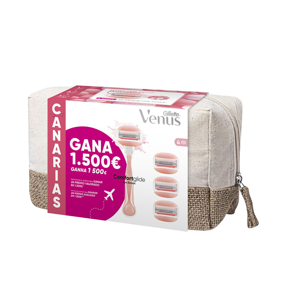 GILLETTE GILLETTE VENUS SPA BREEZE NECESER CANARIAS máquina + 4 recambios