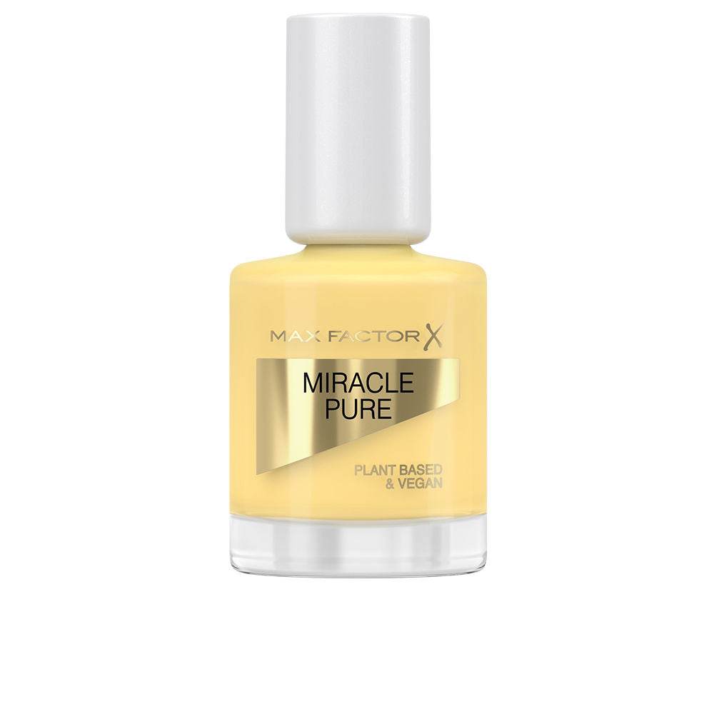MAX FACTOR MIRACLE PURE nail polish #500-lemon tea