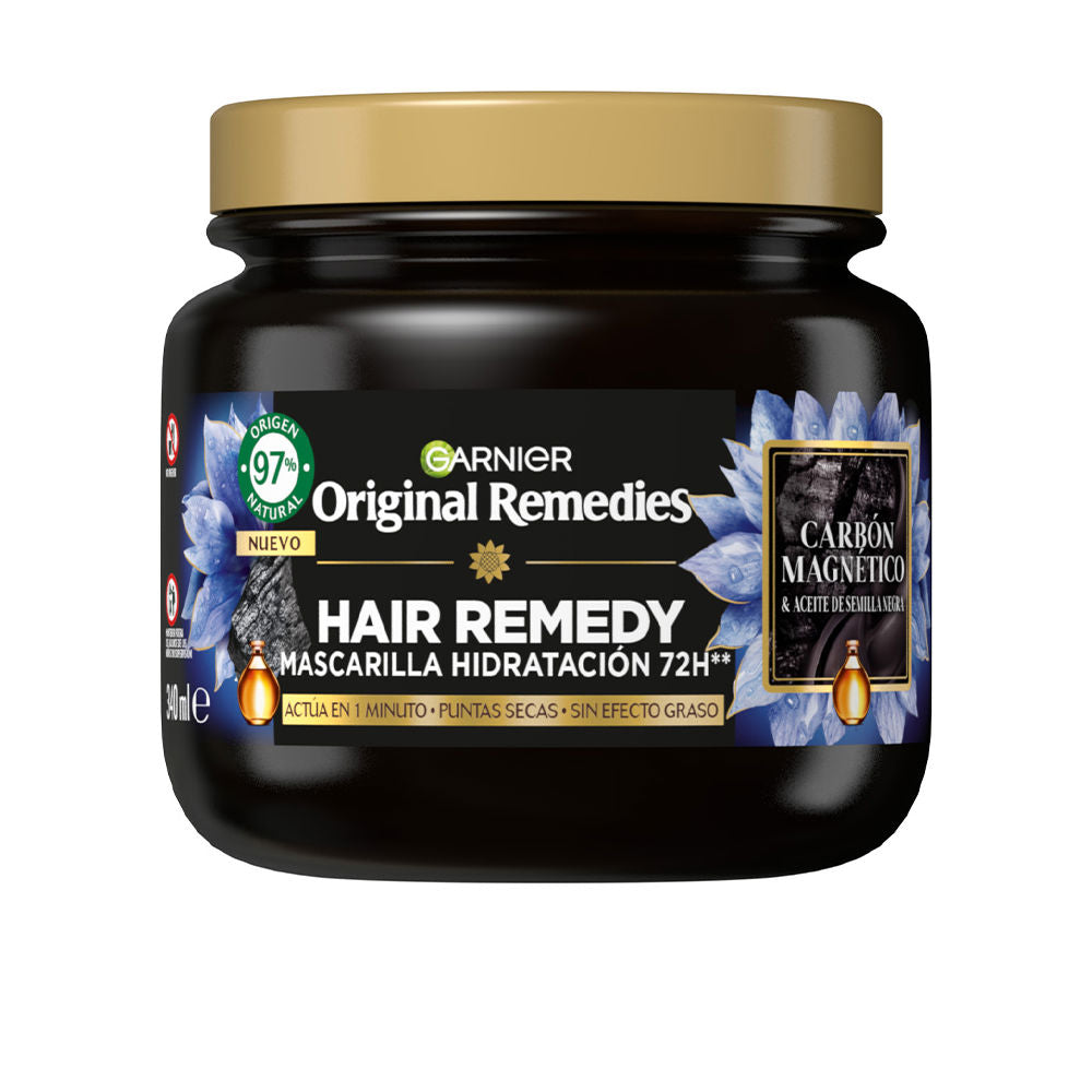GARNIER ORIGINAL REMEDIES carbón magnético mascarilla 340 ml