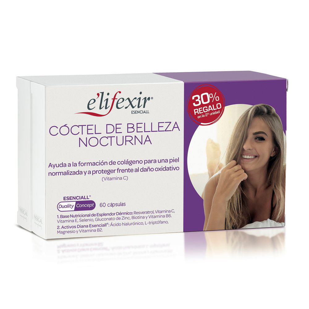 E'LIFEXIR ESENCIALL cóctel belleza nocturna cápsulas 60 u