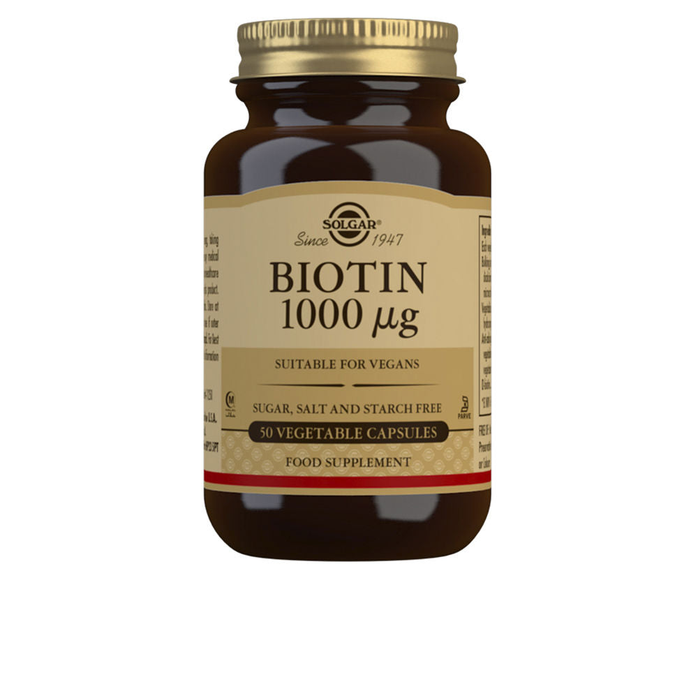 SOLGAR BIOTINA 1000 µg 50 comprimidos
