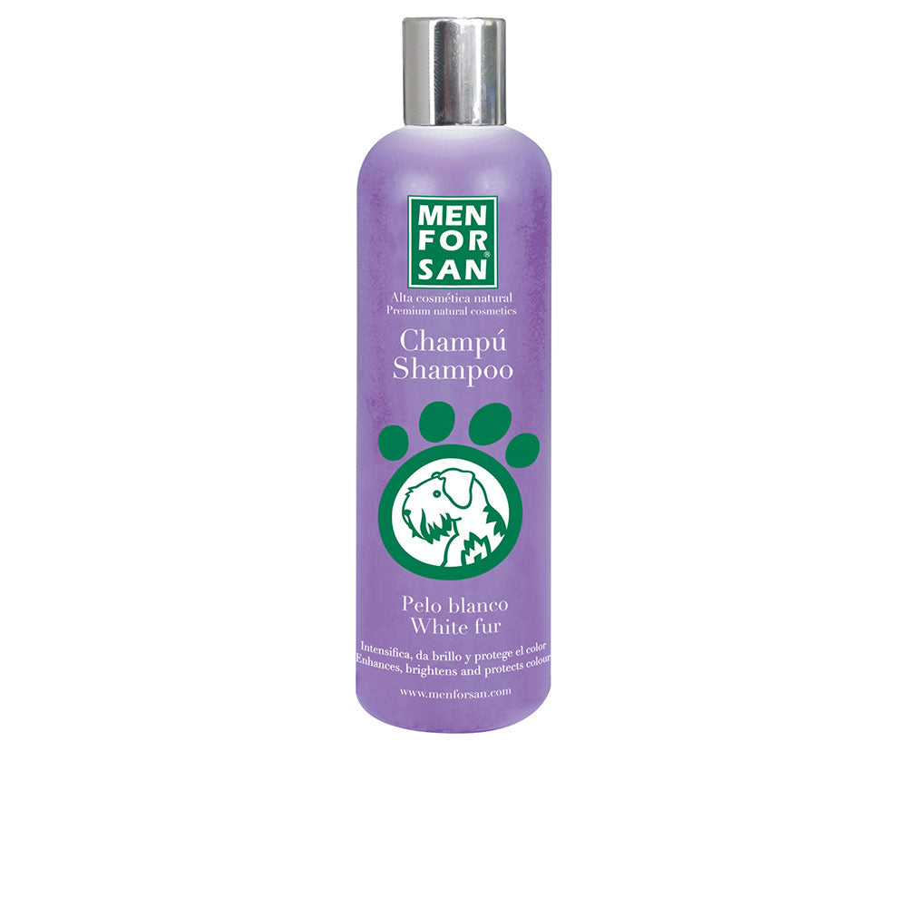 MEN FOR SAN CHAMPÚ PERRO pelo blanco 300 ml