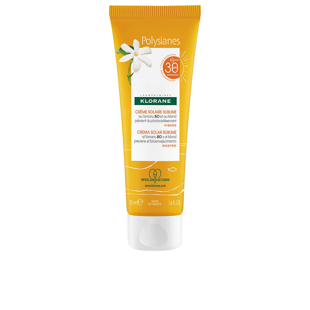 KLORANE POLYSIANES MONOÏ Y TAMANU BIO crema solar sublime SPF30 50 ml
