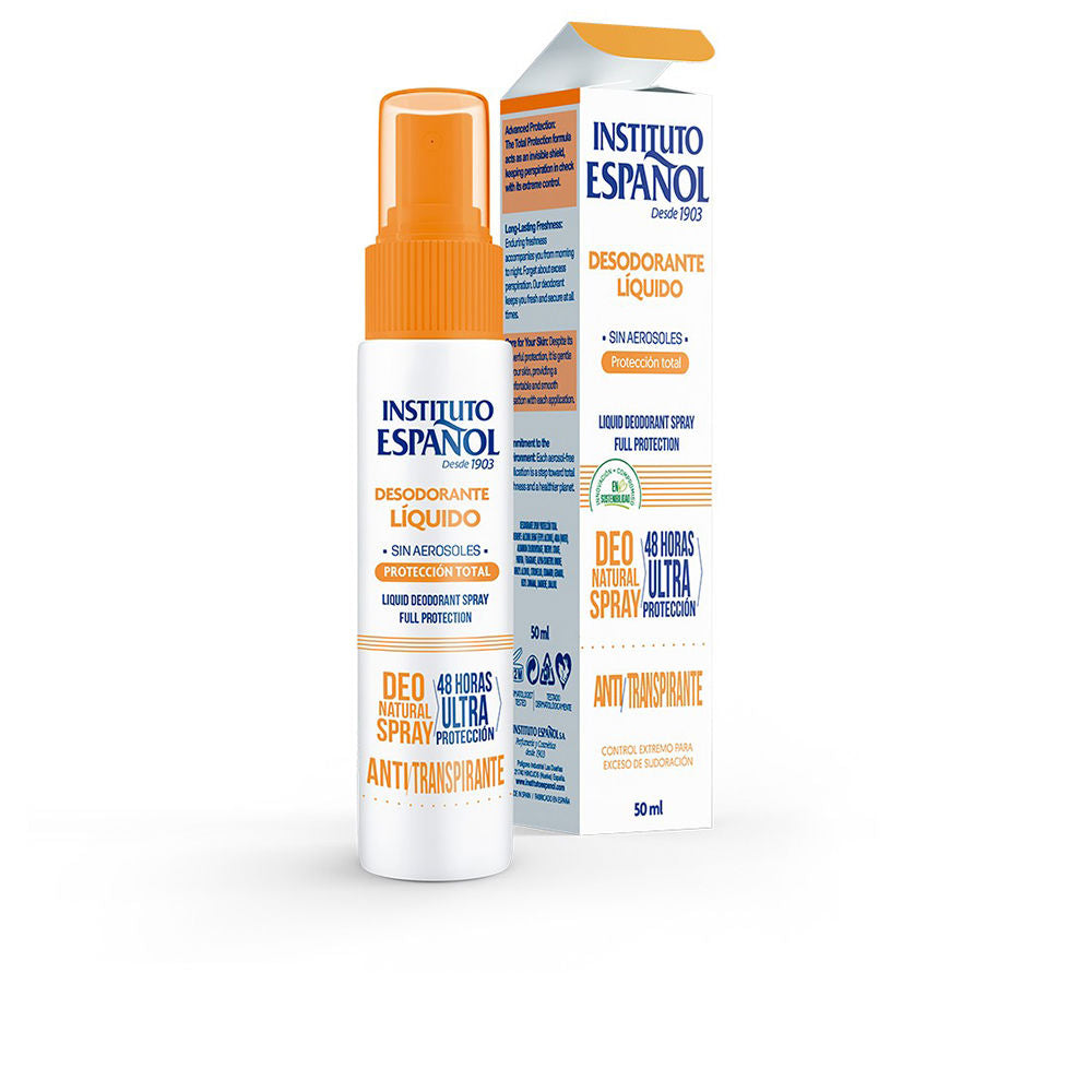 INSTITUTO ESPAÑOL PROTECCIÓN TOTAL desodorante líquido spray 50 ml