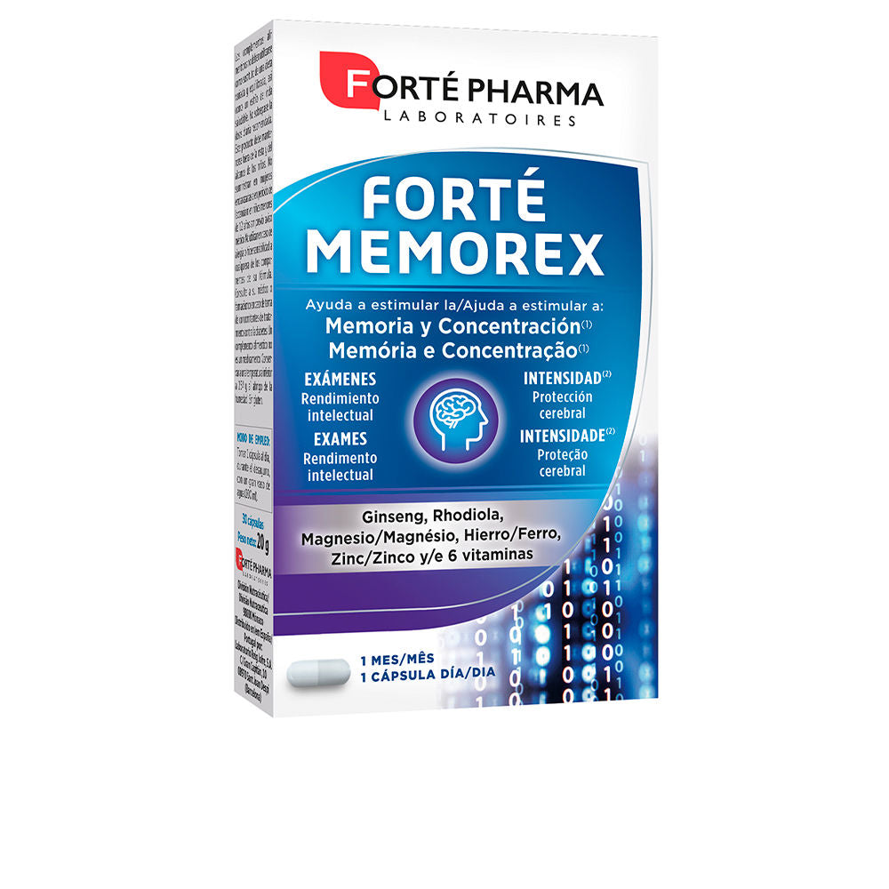 FORTÉ PHARMA FORTÉ MEMOREX multivitaminas + eleuterococcus 28 comprimidos