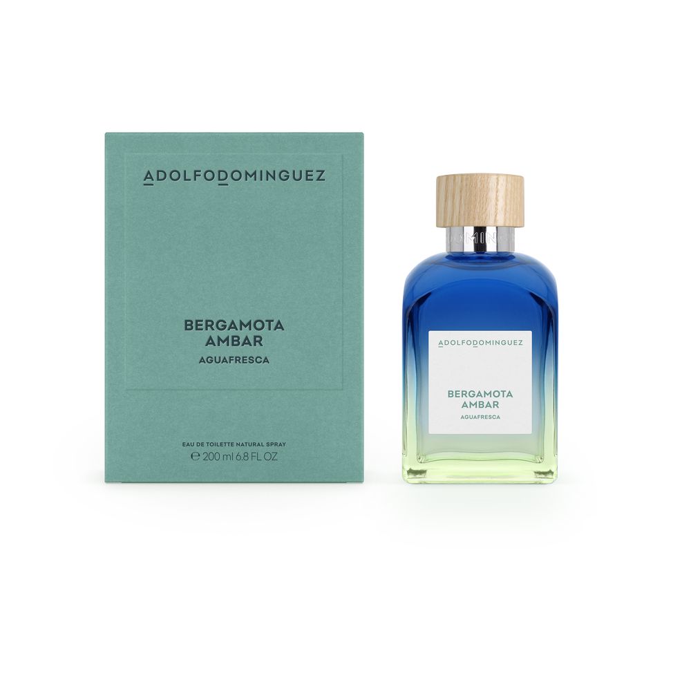 ADOLFO DOMINGUEZ AGUA FRESCA BERGAMOTA ÁMBAR edt vapo 200 ml