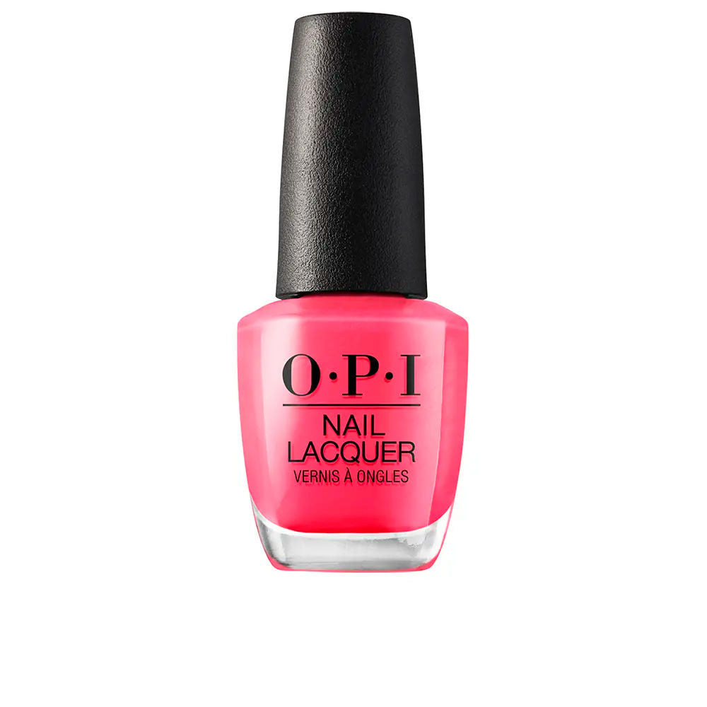 OPI NAIL LACQUER Esmalte de uñas duración hasta 7 días #Strawberry margarita 15 ml