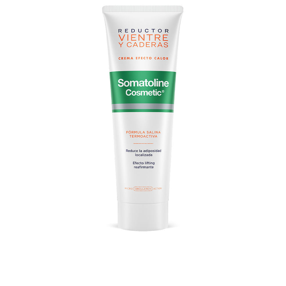 SOMATOLINE COSMETIC VIENTRE & CADERAS reductor crema efecto calor 250 ml