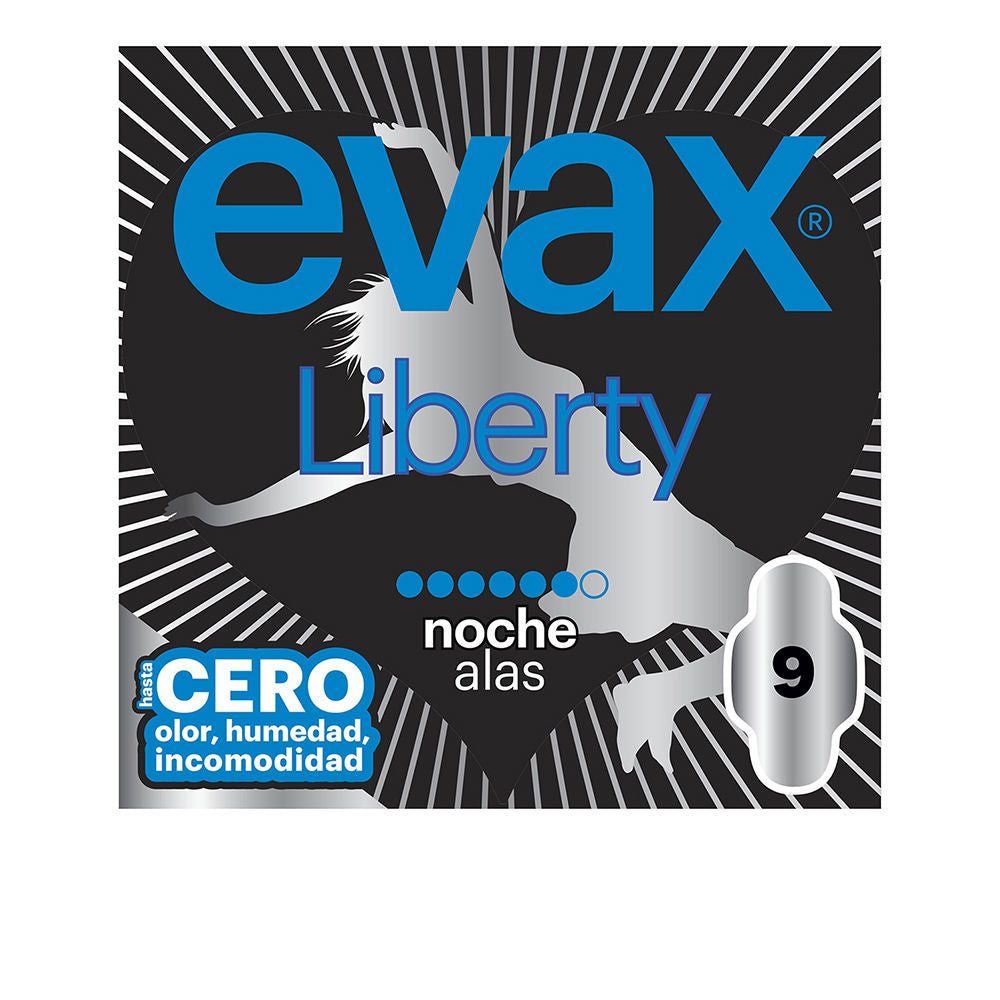 EVAX EVAX LIBERTY compresas noche alas 9 u
