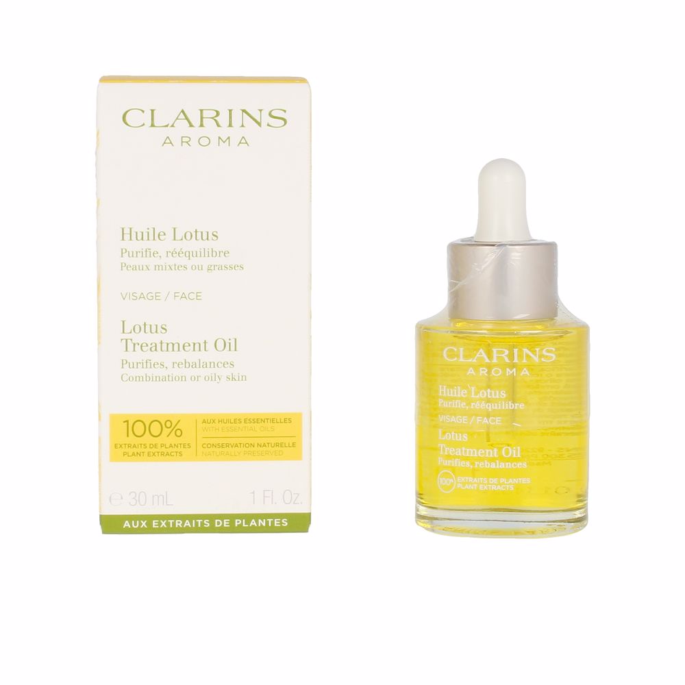 CLARINS ACEITE ""LOTUS"" - pieles mixtas, poros dilatados 30 ml