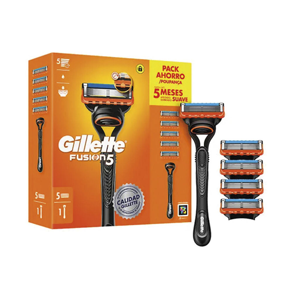 GILLETTE GILLETTE FUSION 5 máquina + 5 recambios