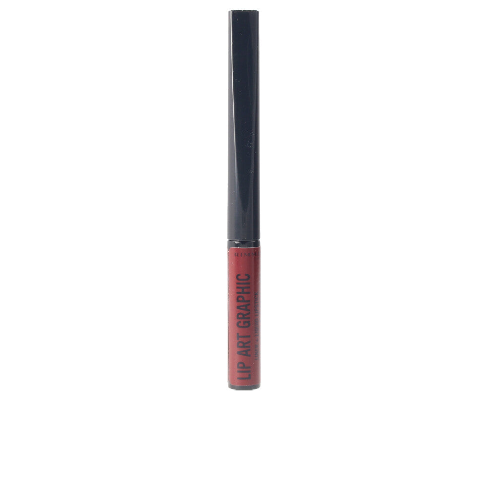 RIMMEL LONDON LIP ART GRAPHIC liner&liquid lipstick #810-be free 5 ml
