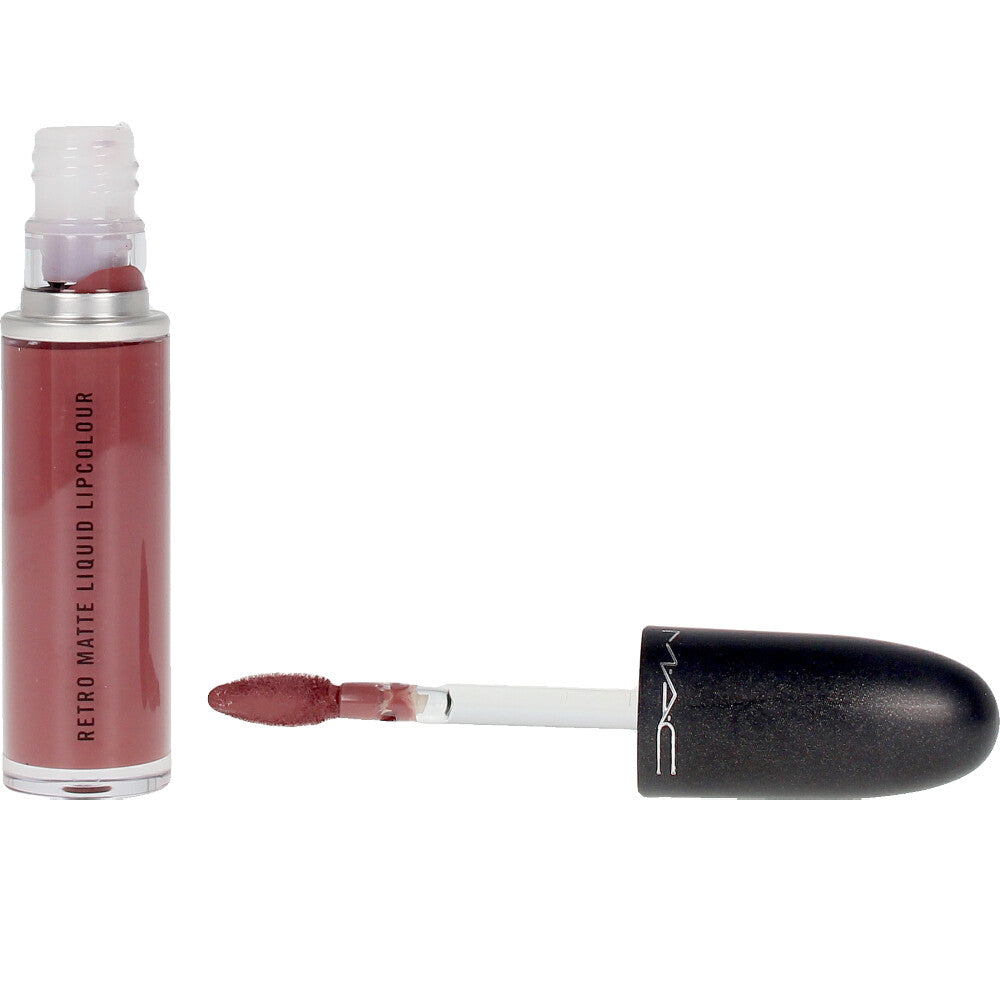 MAC RETRO MATTE liquid lip colour #topped with brandy
