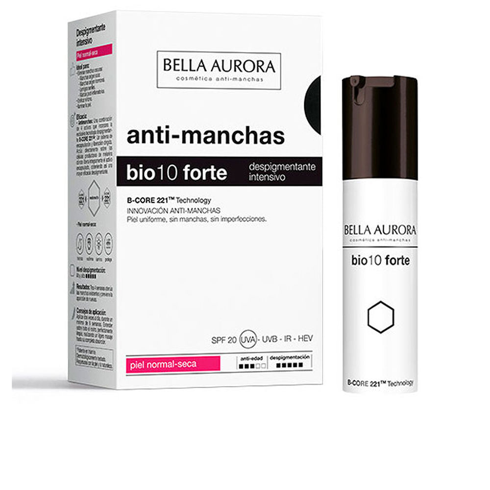 BELLA AURORA BIO10 FORTE despigmentante intensivo piel seca 30 ml