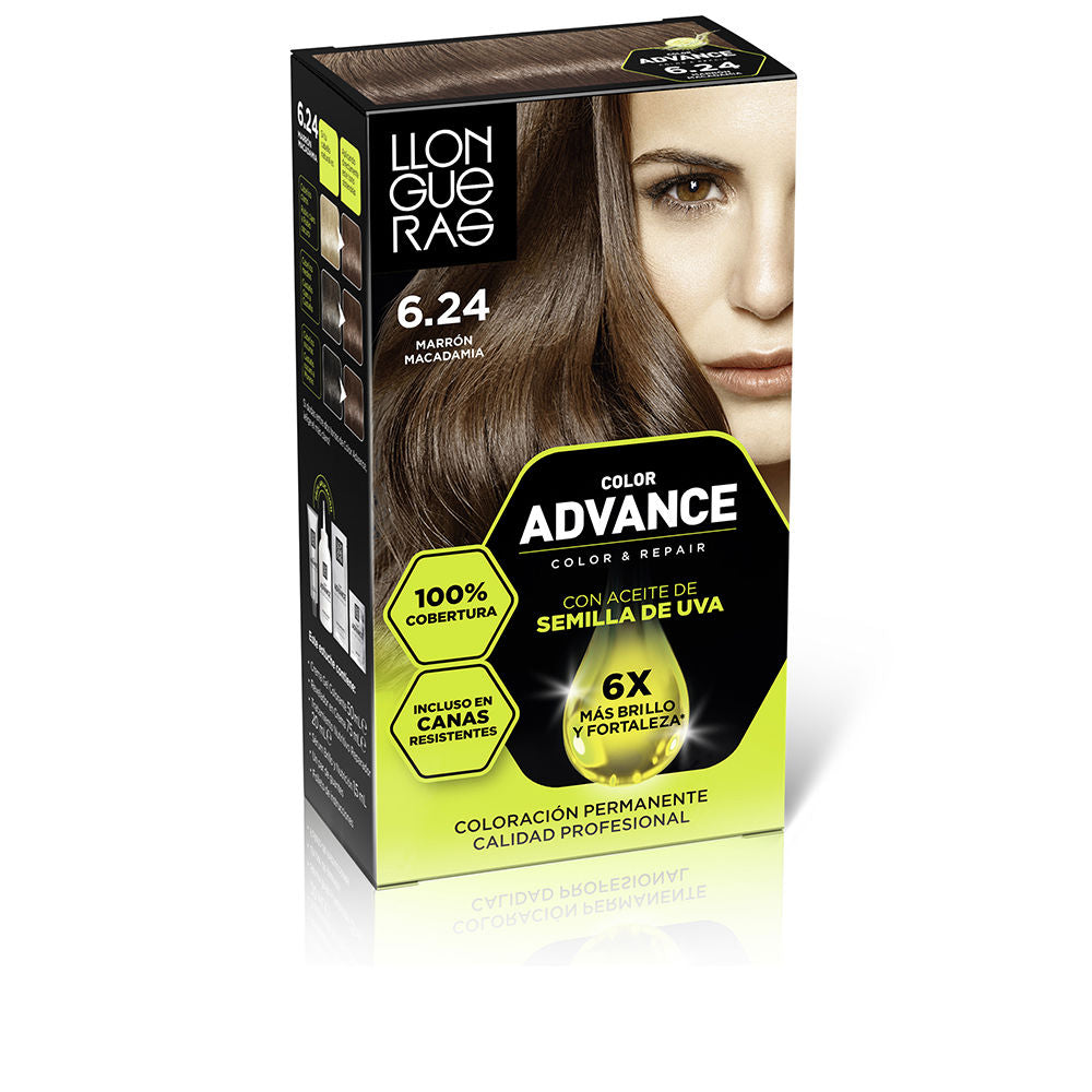 LLONGUERAS COLOR ADVANCE #6,24-marrón macadamia 1 u