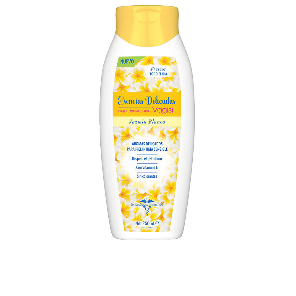 VAGISIL ESENCIAS DELICADAS JÁZMIN BLANCO higiene íntima diaria 250 ml