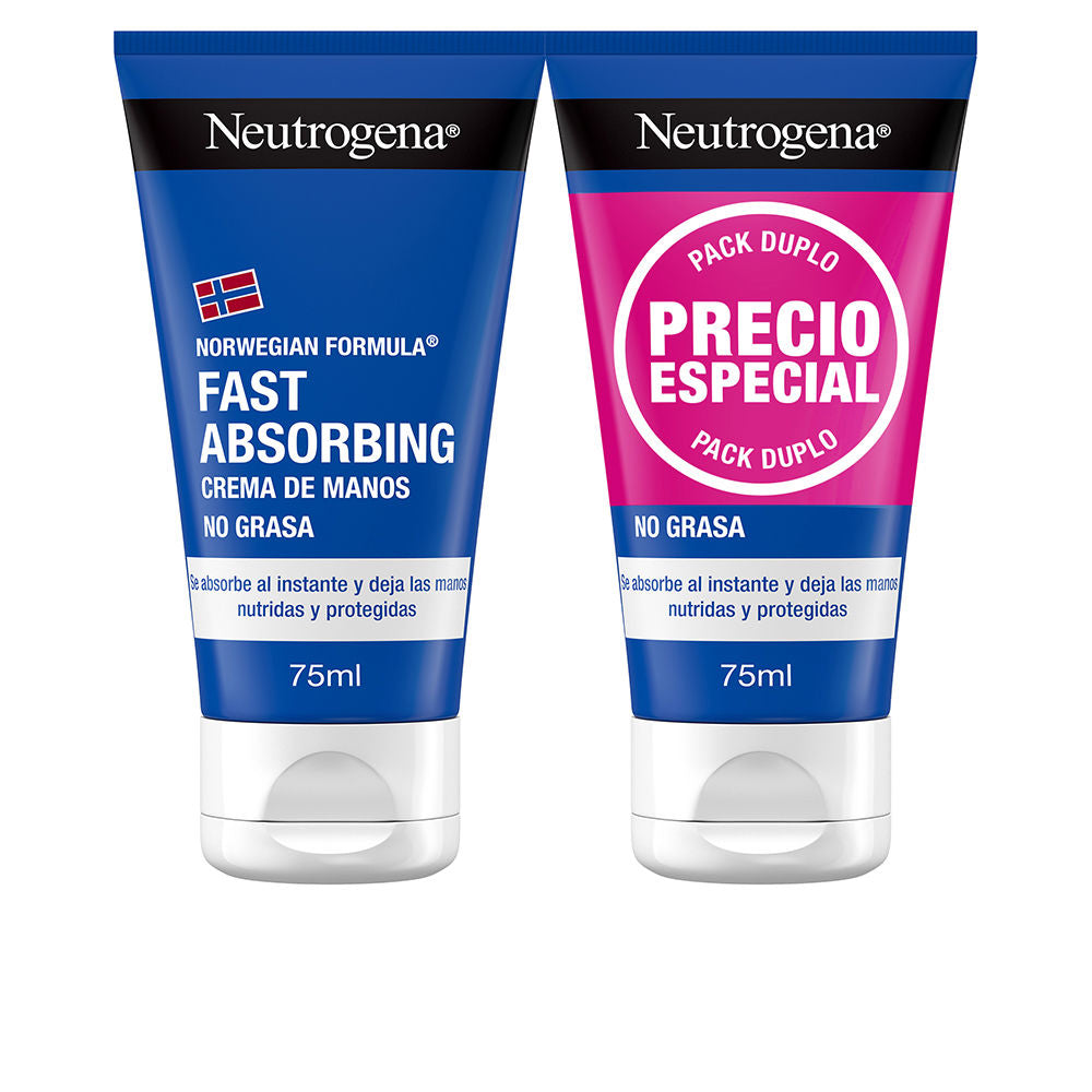 NEUTROGENA CREMA DE MANOS RÁPIDA ABSORCIÓN PACK 2 x 75 ml