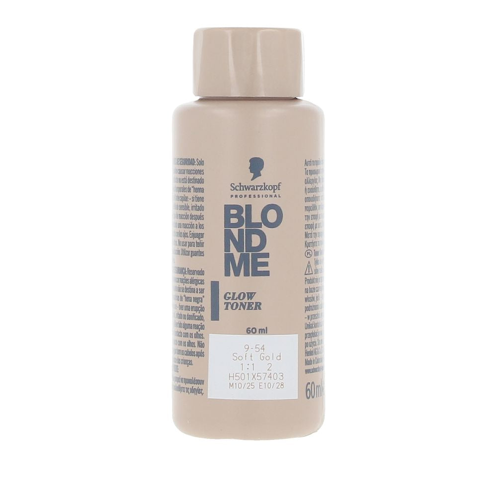 SCHWARZKOPF BLONDME matizador de brillo #Dorado Suave 9-54 60 ml