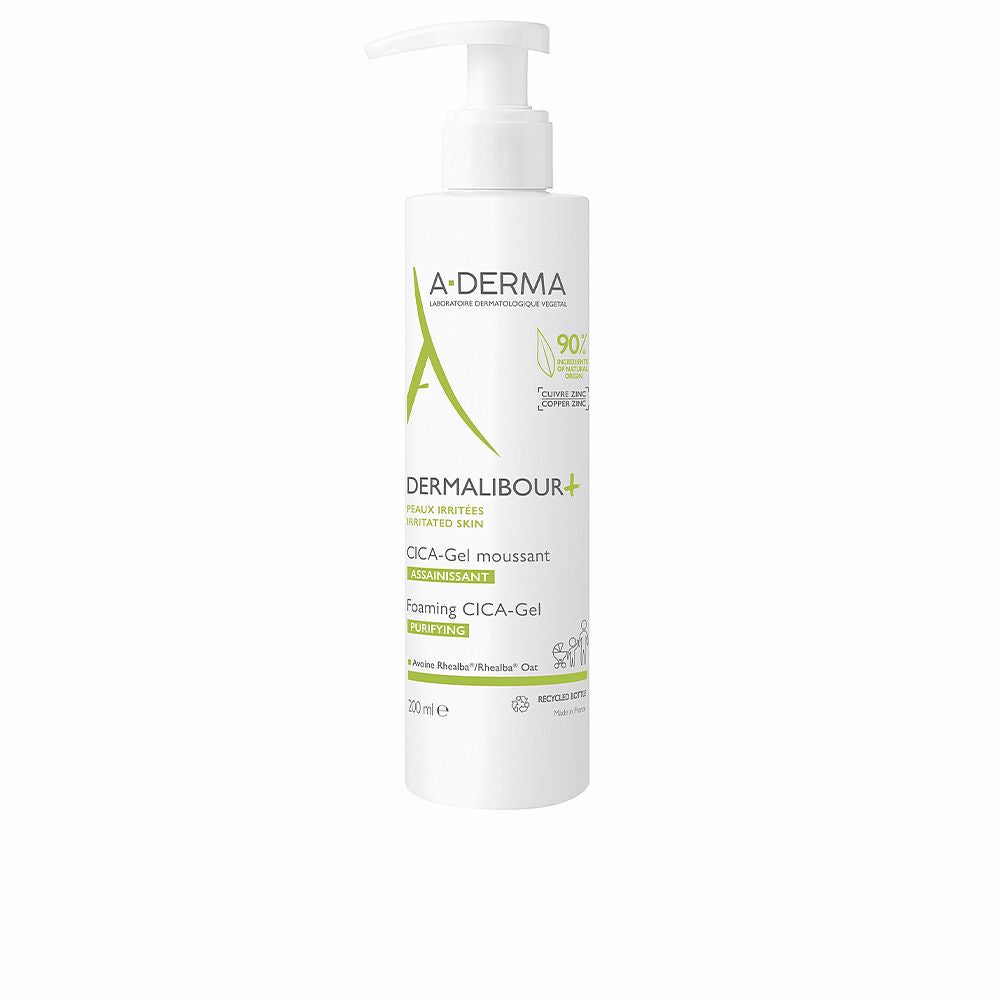 A-DERMA DERMALIBOUR+ cica-gel limpiador 200 ml