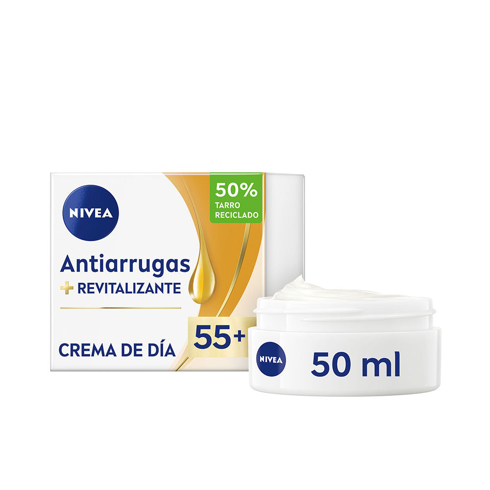 NIVEA ANTI-ARRUGAS 55+ crema cuidado revitalizante día SPF15 50 ml